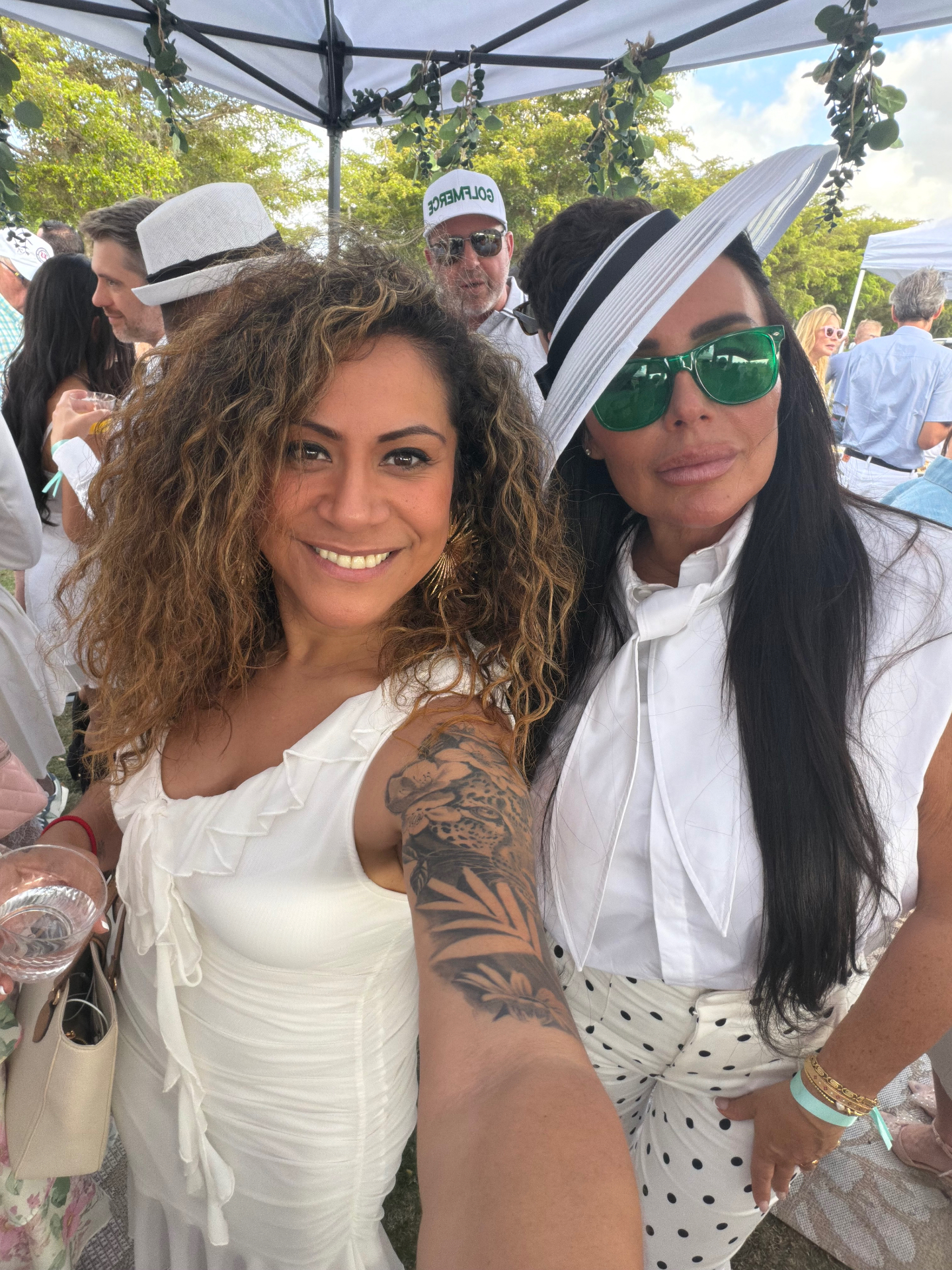 All-white polo Sundays · Wellington